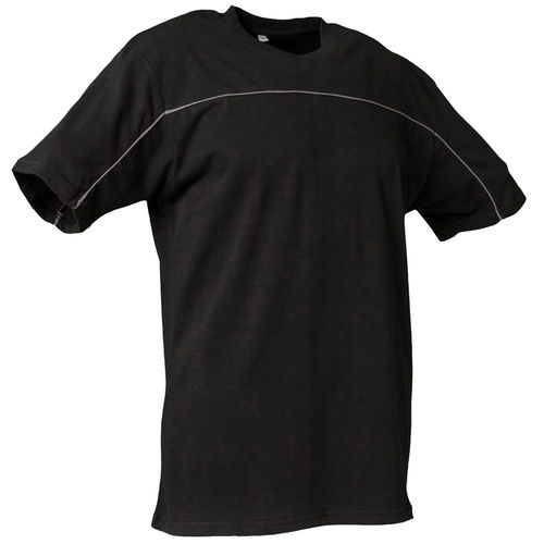 Planam T-Shirt Unisex Modell 2600 Farbe schwarz/zink