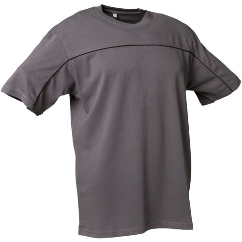 Planam T-Shirt Unisex Modell 2606 Farbe schiefer/schwarz